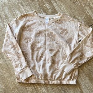 Carter's Beige Patterned Sweatshirt